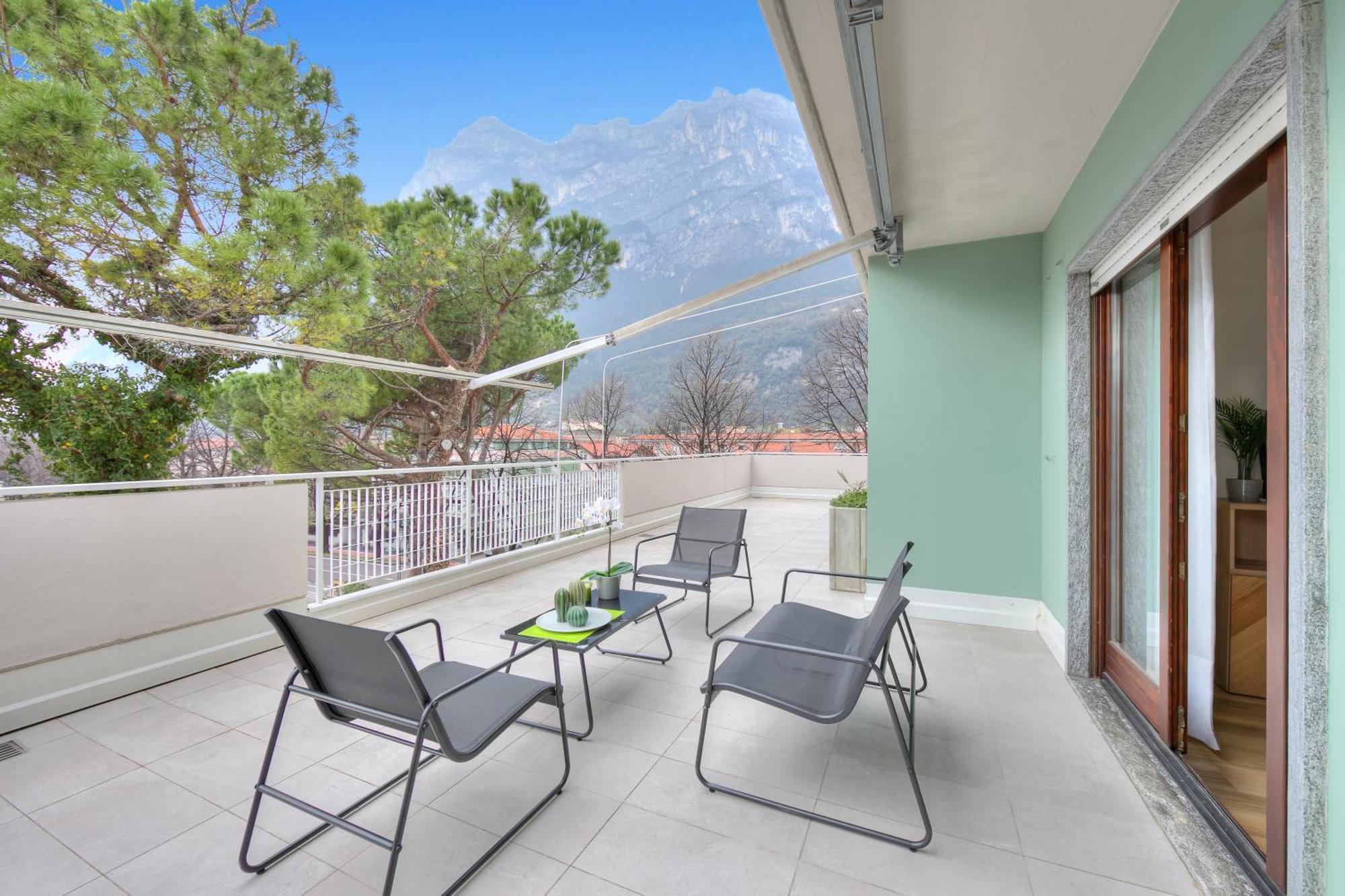 Balcone Sui Tigli Few Min From The Lake - Happy Rentals Riva del Garda Exterior photo